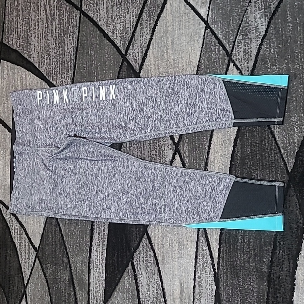 VS PINK 2016 ULTIMATE MESH LOGO LEGGINGS
